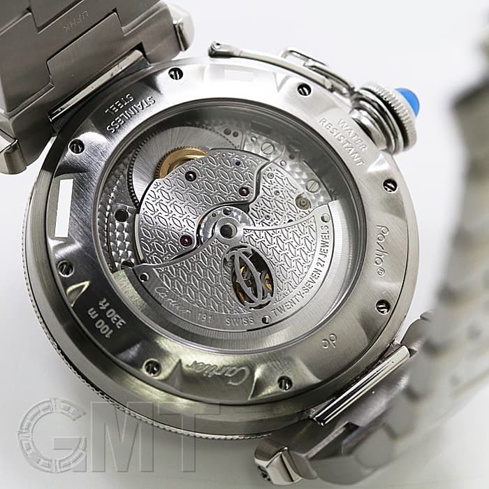 中古)CARTIER カルティエ パシャ コンベックスグリッド W31059H3（商品