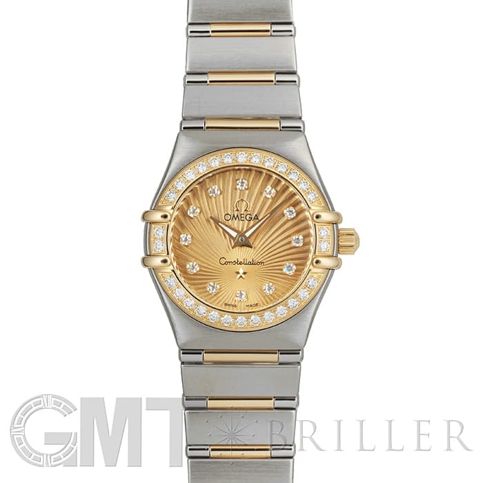 OMEGA オメガ コンステレーション レディース ゴールド 1280 OMEGA（オメガ） レディース コンステレーション ブラッシュ クォーツ