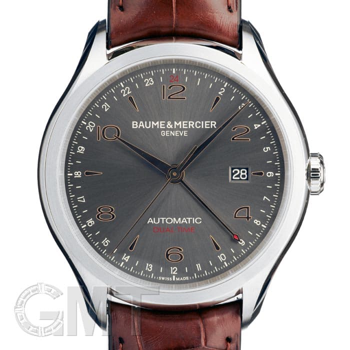 新品)BAUME & MERCIER ボーム&メルシエ クリフトン デュアルタイム 