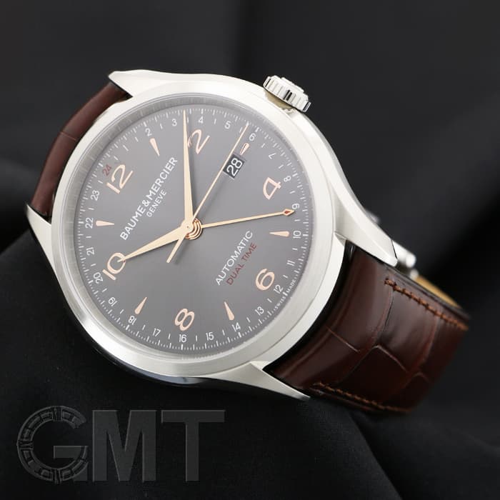 新品)BAUME & MERCIER ボーム&メルシエ クリフトン デュアルタイム