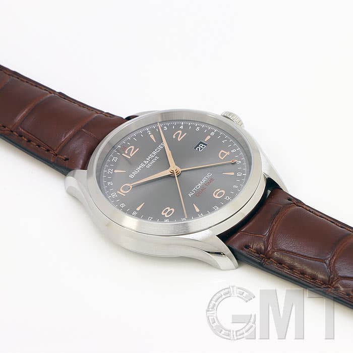 新品)BAUME & MERCIER ボーム&メルシエ クリフトン デュアルタイム 