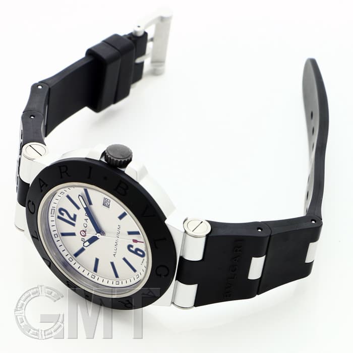中古)BVLGARI ブルガリ ディアゴノ ディアゴノ アルミニウム AL44TA