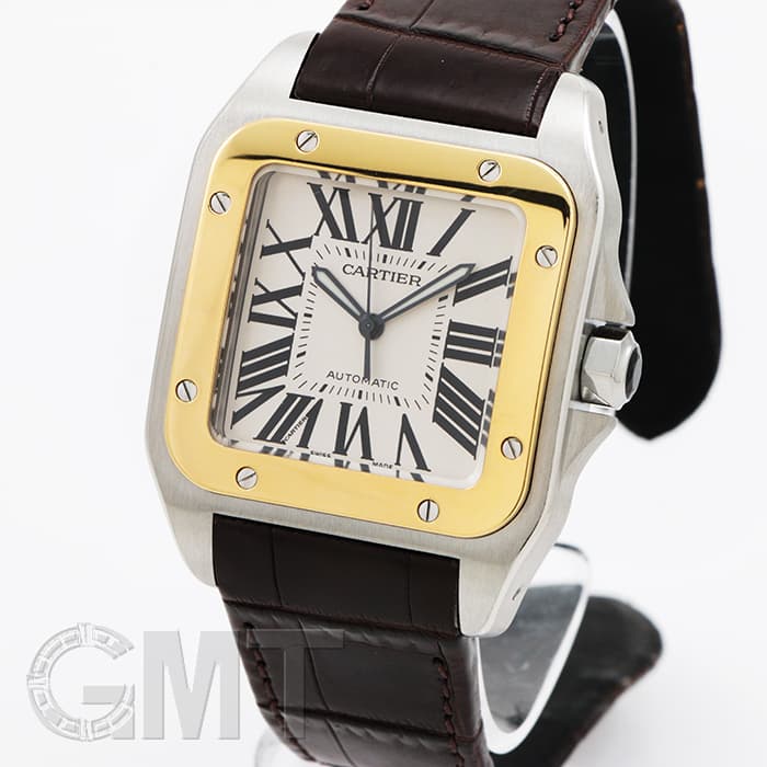 中古)CARTIER カルティエ サントス 100 W20077X7（商品ID