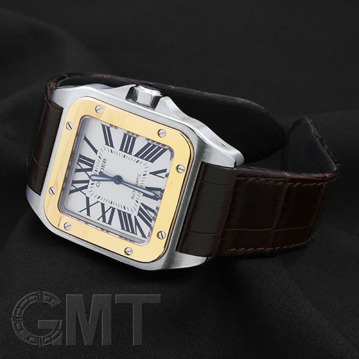 中古)CARTIER カルティエ サントス 100 W20077X7（商品ID