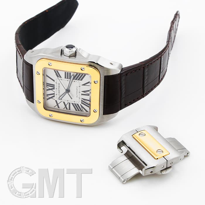 中古)CARTIER カルティエ サントス 100 W20077X7（商品ID