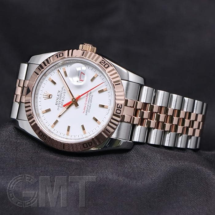 中古)ROLEX ロレックス ターノグラフ 116261 ホワイト