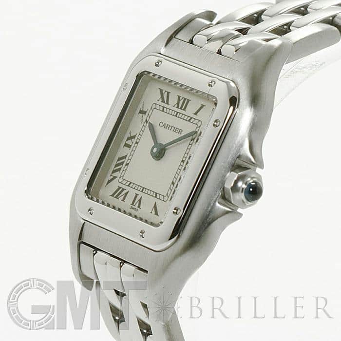 CARTIER カルティエ W25033P5 パンテール SM 腕時計 カルティエ パンテール SM W25033P5 シルバー レディース 時計 【中古