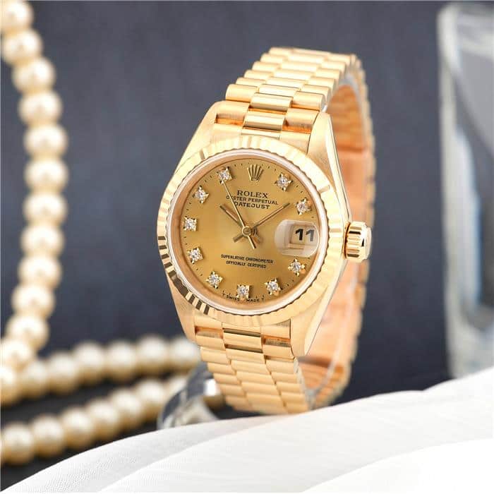 中古)ROLEX ロレックス デイトジャスト 69178G シャンパン（商品ID