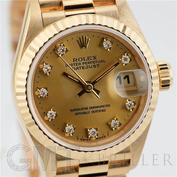 中古)ROLEX ロレックス デイトジャスト 69178G シャンパン（商品ID