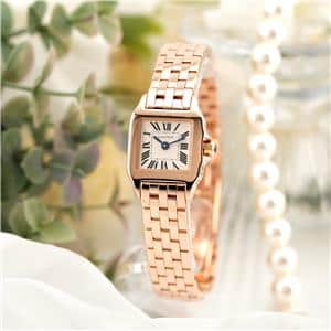 CARTIER カルティエ サントス ドゥモワゼル ミニ W25077X9 ピンクゴールド メイン