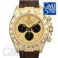 ROLEX ロレックス デイトナ 116518 シャンパン/ブラック レザー