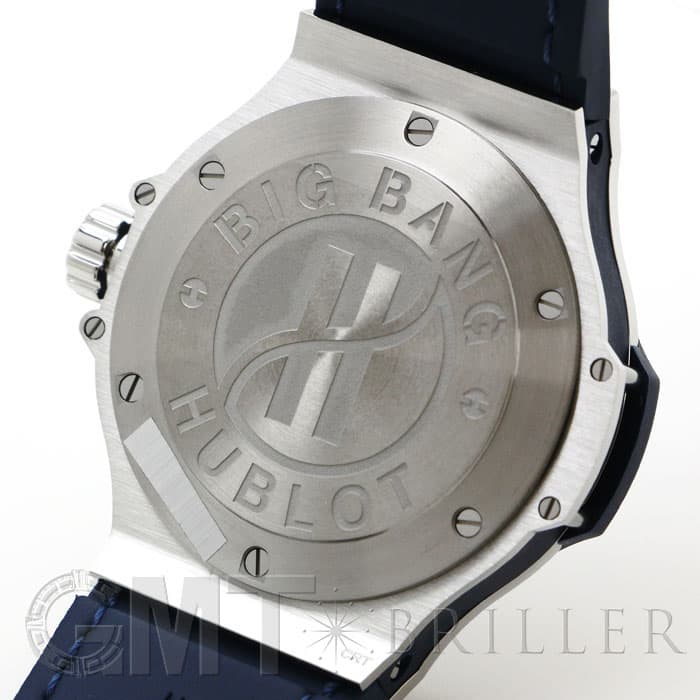 新品)HUBLOT ウブロ ビッグバン スチール ブルー ダイヤモンド