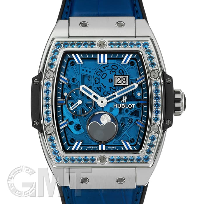 ウブロ 腕時計 HUBLOT GENEVE 新品)HUBLOT ウブロ スピリット オブ ビッグバン ムーンフェイズ
