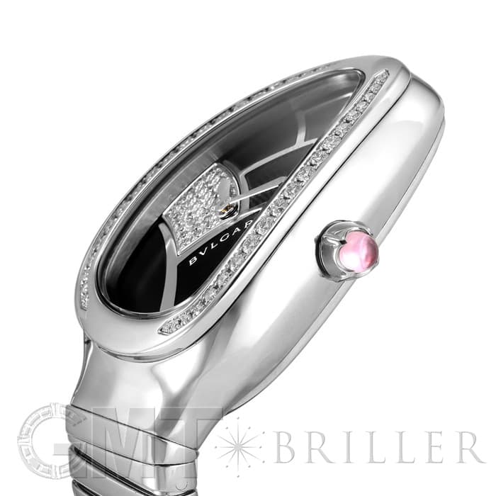 新品)BVLGARI ブルガリ セルペンティ ブラック ベゼルダイヤ