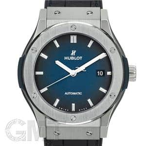 HUBLOT ウブロ クラシック フュージョン チタニウム ディープ ブルー  542.NX.6670.LR.JPN18 メイン