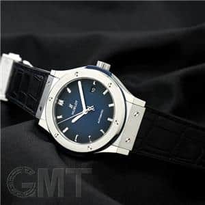 HUBLOT ウブロ クラシック フュージョン チタニウム ディープ ブルー  542.NX.6670.LR.JPN18 メイン