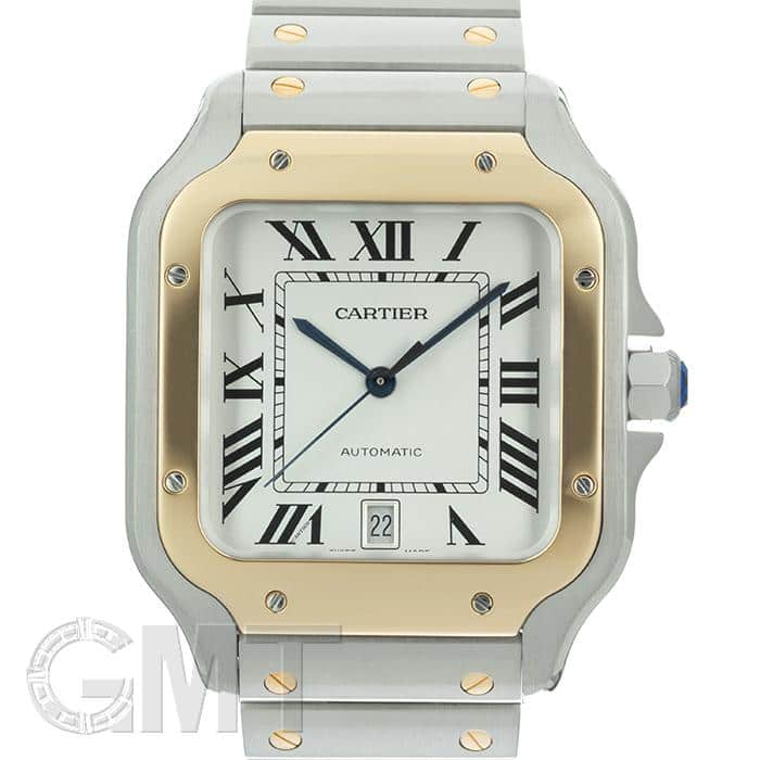 カルティエ 中古)CARTIER カルティエ サントス ドゥ カルティエ ウォッチ LM
