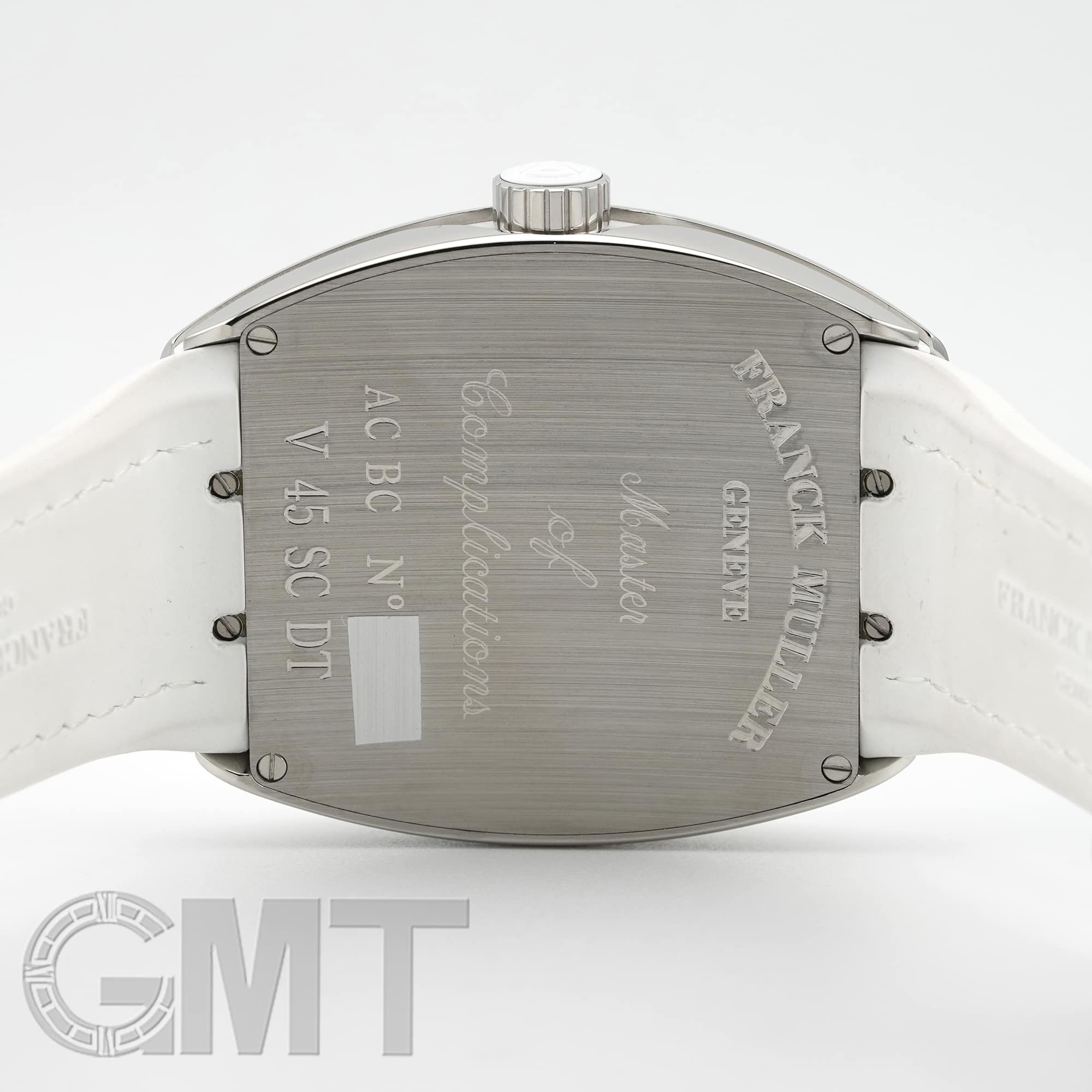 中古 時計バンド FRANCK MULLER フランクミュラー 純正 18mm ホワイト 新品)FRANCK MULLER フランク・ミュラー ヴァンガード ヴァンガード