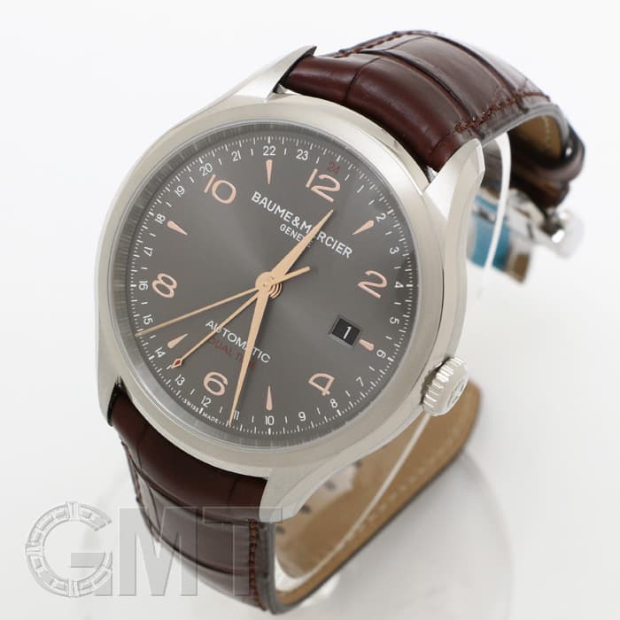 中古)BAUME & MERCIER ボーム&メルシエ クリフトン デュアルタイム 
