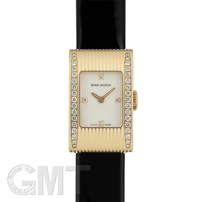 新品)BOUCHERON ブシュロン リフレ シルバー 4Pベゼルダイヤ WA009527