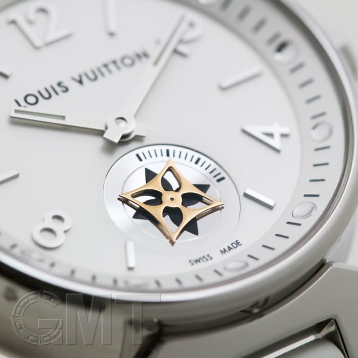 LOUIS VUITTON Q8J10 タンブール ムーンスター 腕時計 中古)LOUIS VUITTON ルイ・ヴィトン タンブール ムーンスター PM