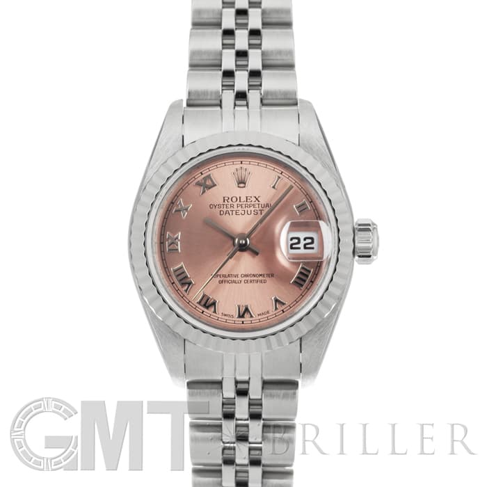 中古)ROLEX ロレックス デイトジャスト 69174 ピンクローマ U番（商品