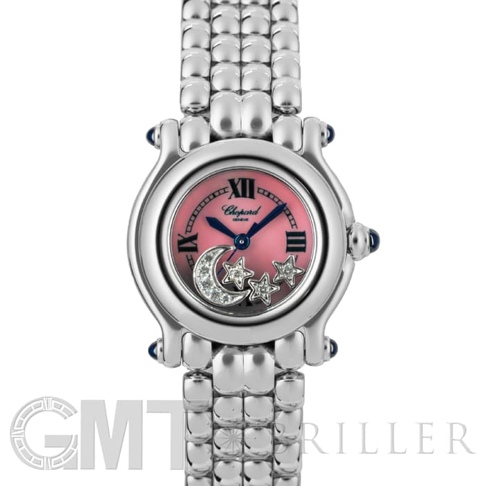 中古)CHOPARD ショパール ハッピースポーツ 27/8250-23 ピンクMOP