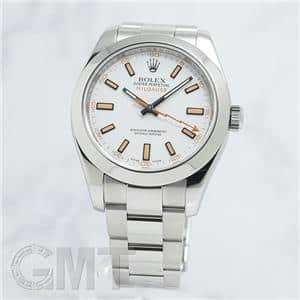 中古)ROLEX ロレックス ミルガウス 116400 ホワイト（商品ID