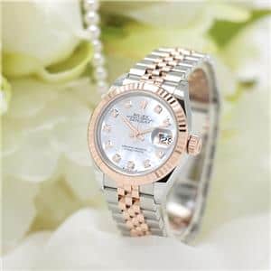 新品)ROLEX ロレックス デイトジャスト 279171NG ホワイトシェル 10P