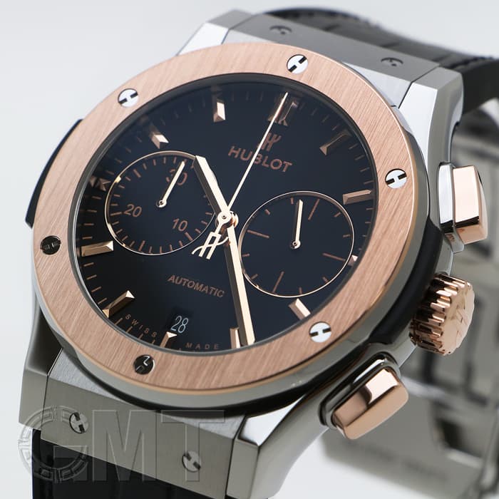 新品)HUBLOT ウブロ クラシック フュージョン クロノグラフ チタニウム