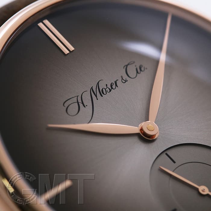 H. Moser & Cie. シルバー掛け時計 新品)H.MOSER & Cie. モーザー ベンチャー スモールセコンドXL グレー