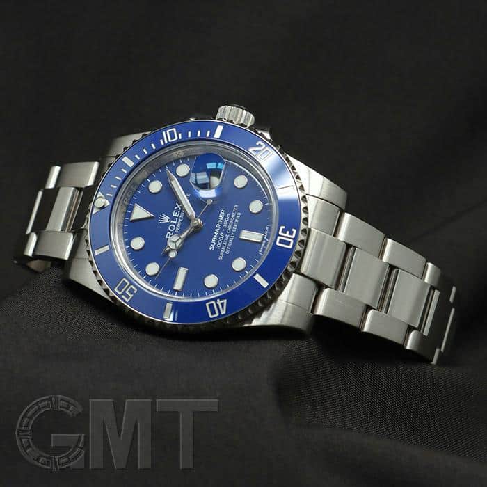 【中古】 カロライナ・ブルー 中古)ROLEX ロレックス サブマリーナー デイト 116619LB（商品ID