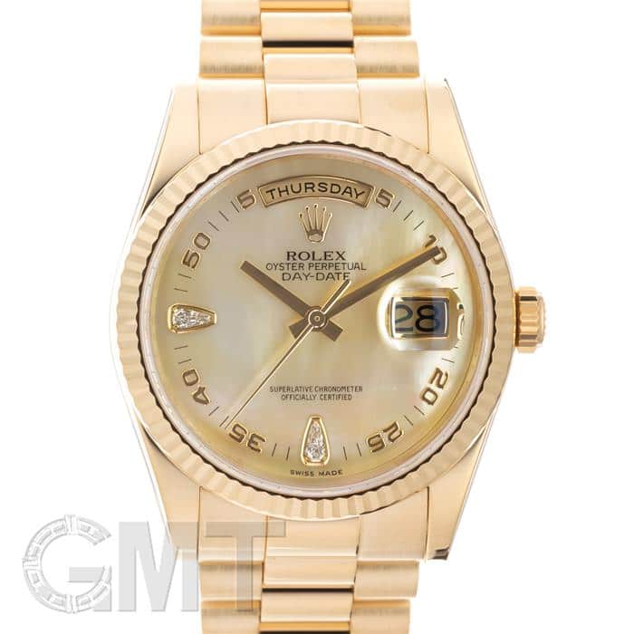 中古)ROLEX ロレックス デイデイト 118238N2BR イエローシェル