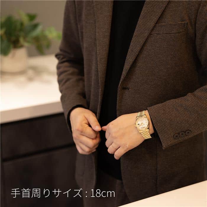 中古)ROLEX ロレックス デイデイト 118238N2BR イエローシェル 中古)ROLEX ロレックス デイデイト 118238N2BR イエローシェル