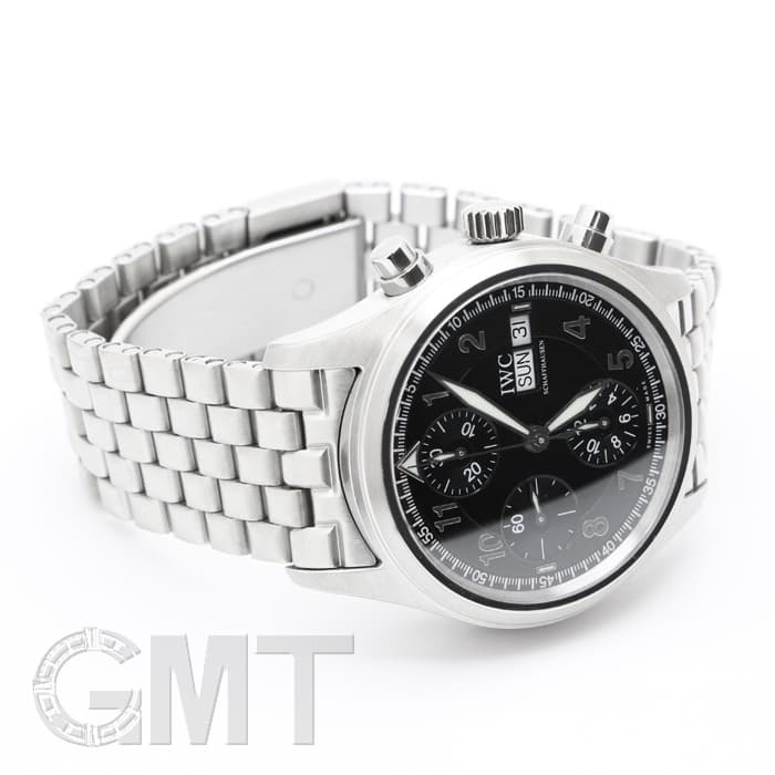 【IWC/インターナショナルウォッチカンパニー】 スピットファイア　デイデイト IW370618  腕時計 ステンレススチール 自動巻き/オートマ ブラック文字盤 メンズ【中古】【真子質店】【BL】【DIID】 楽天市場】IWC インターナショナルウォッチカンパニー