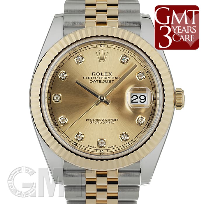 中古)ROLEX ロレックス デイトジャスト 41 126333G シャンパン