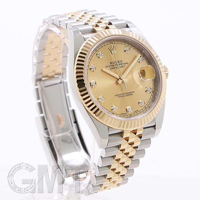 中古)ROLEX ロレックス デイトジャスト 41 126333G シャンパン