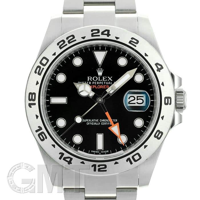 中古)ROLEX ロレックス エクスプローラー II 216570 ブラック（商品ID