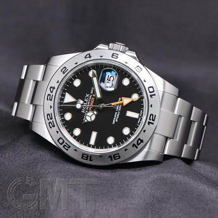 中古)ROLEX ロレックス エクスプローラー II 216570 ブラック（商品ID