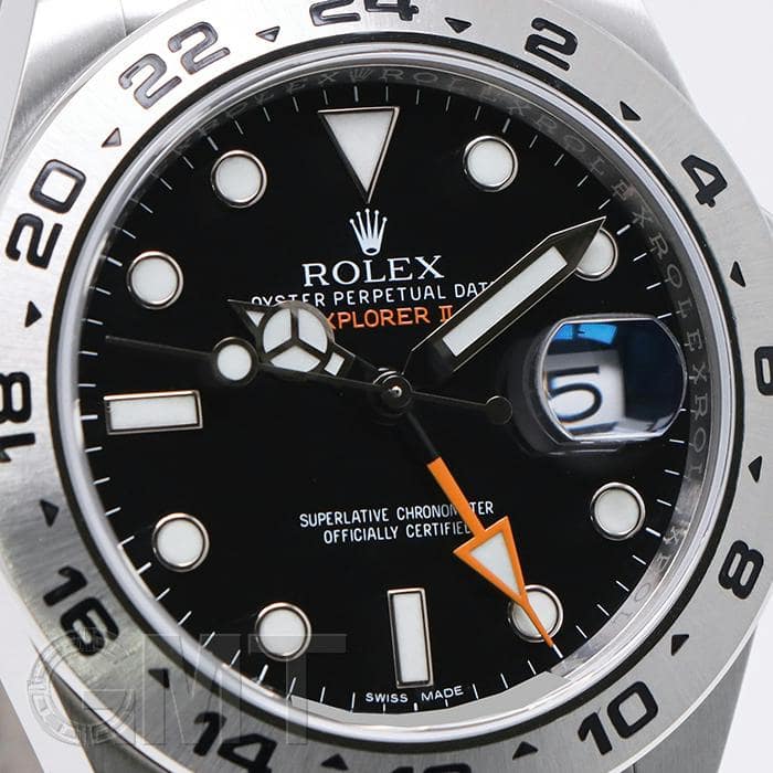 中古)ROLEX ロレックス エクスプローラー II 216570 ブラック（商品ID