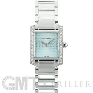 CARTIER カルティエ タンク フランセーズ SM ライトブルー WE1019S3 ホワイトゴールド メイン