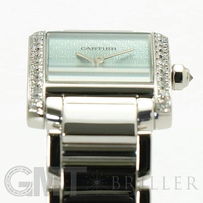 中古)CARTIER カルティエ タンク フランセーズ SM ライトブルー