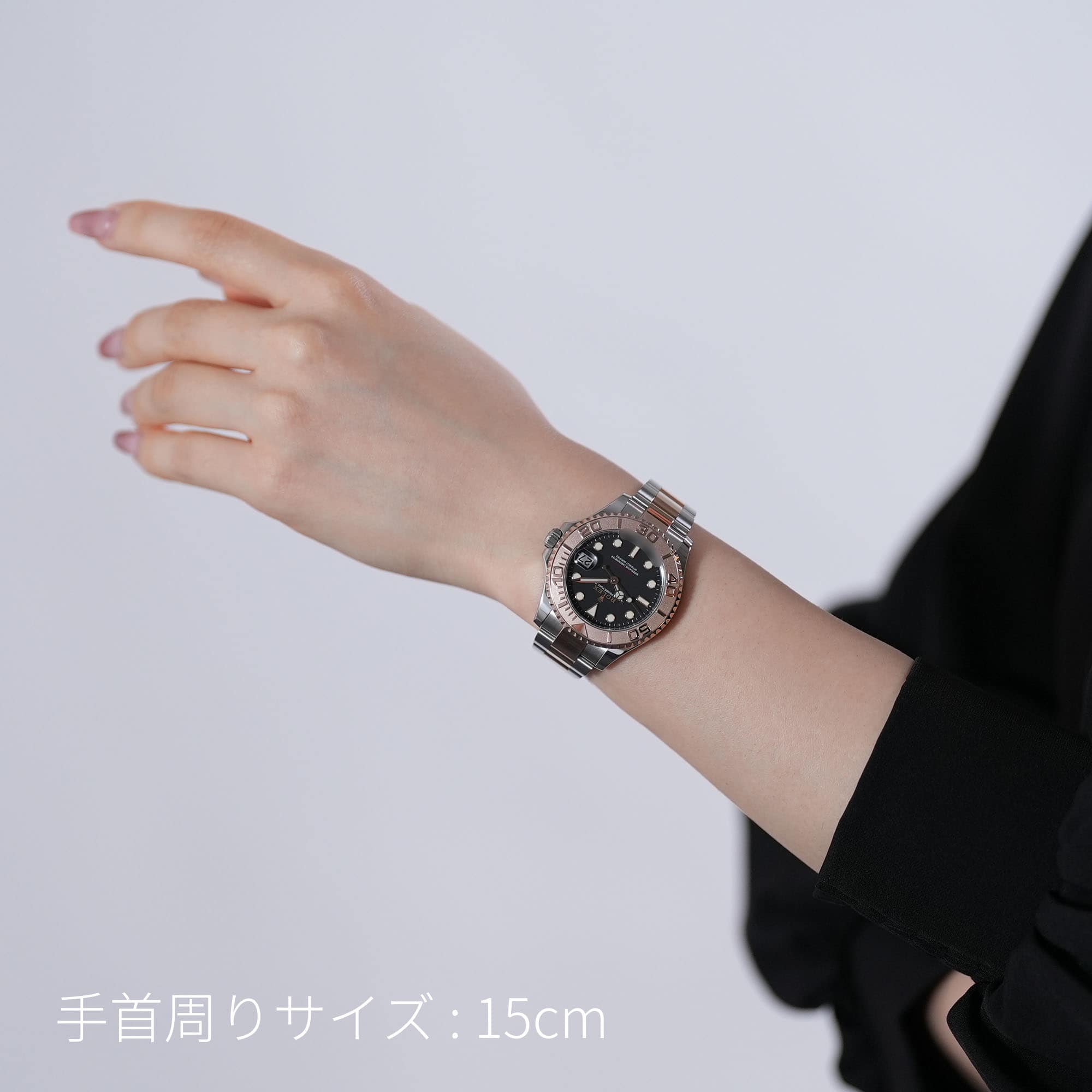 中古)ROLEX ロレックス ヨットマスター 37 ブラック 268621（商品ID