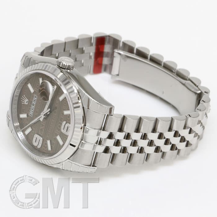 新品)ROLEX ロレックス デイトジャスト 116234 ブラウンウェーブ 69