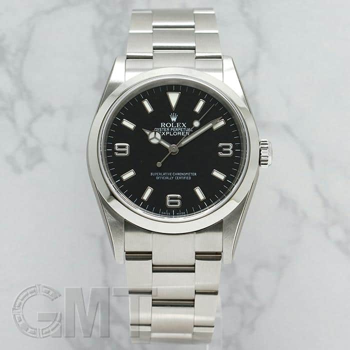 中古)ROLEX ロレックス エクスプローラー I 114270【一部純正保護 