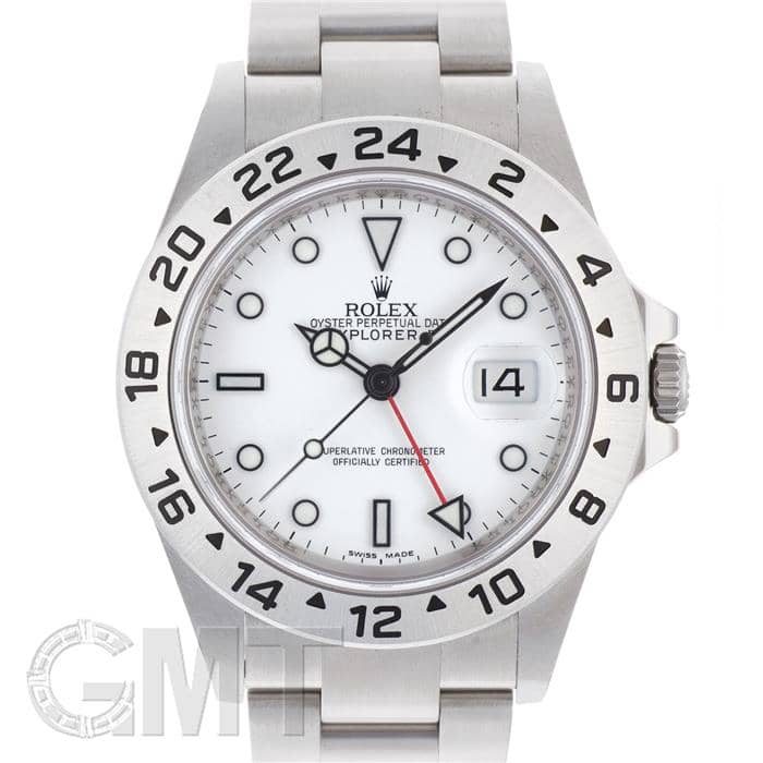 ロレックス エクスプローラー2 REF.16550 レアなアイボリー