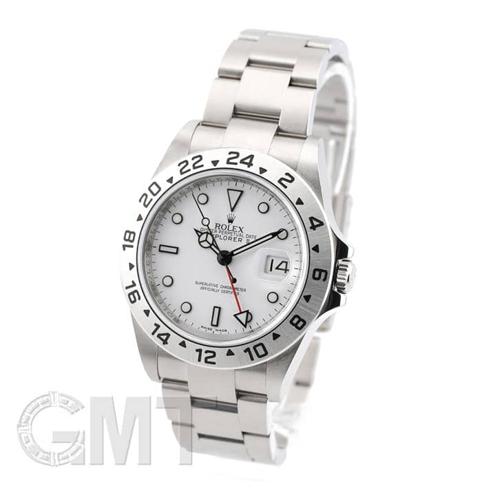 空箱　ロレックス エクスプローラーII ベルトのコマ　時計本体無し　本日限定価格 中古)ROLEX ロレックス エクスプローラー II 16570 ホワイト