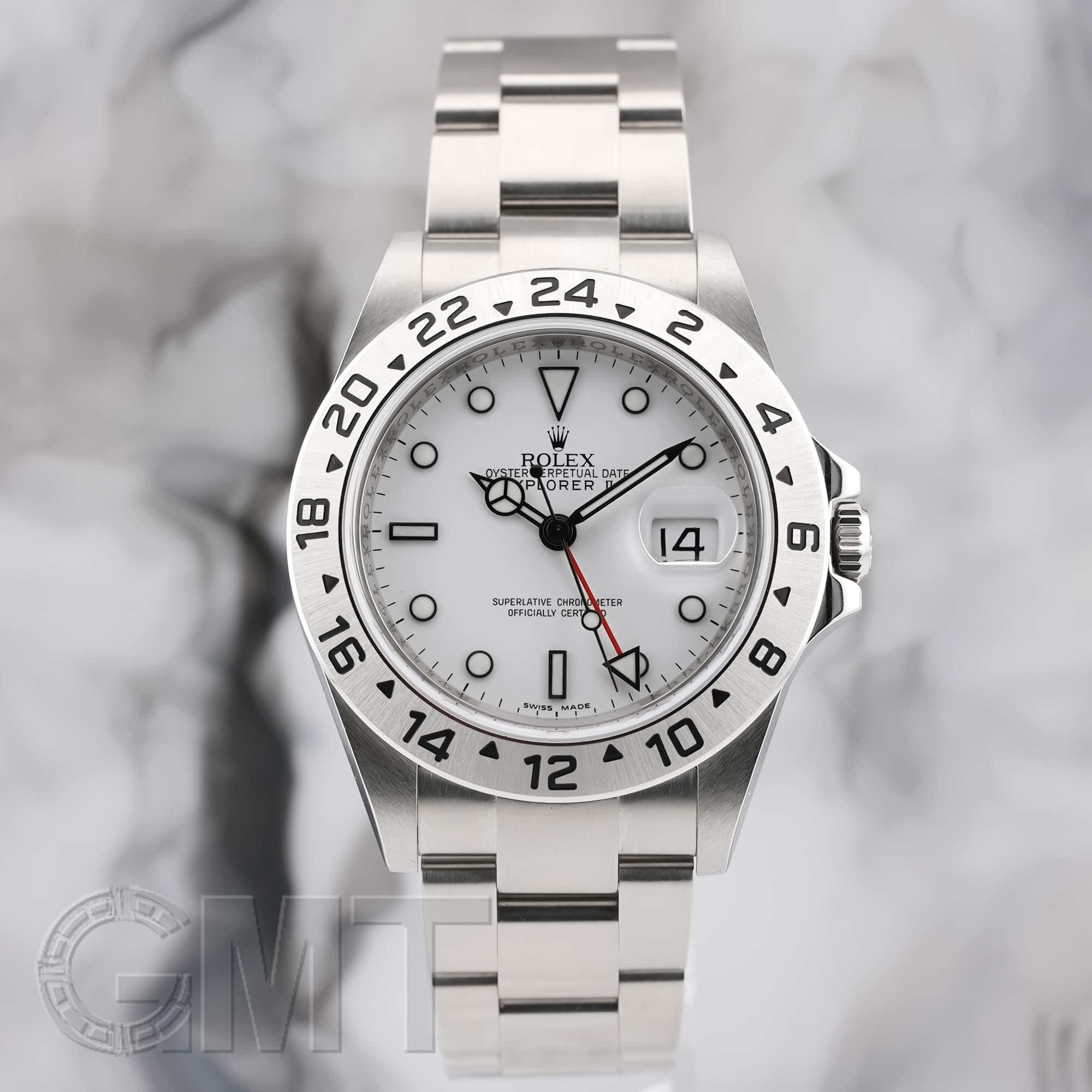 中古)ROLEX ロレックス エクスプローラー II 16570 ホワイト 最終品番 
