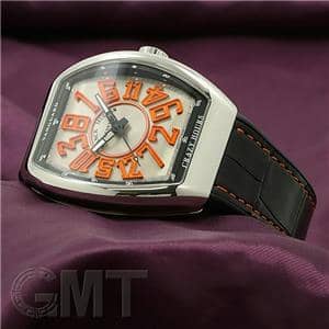 FRANCK MULLER フランク・ミュラー ヴァンガード クレイジーアワーズ V45CH シルバー/オレンジ メイン