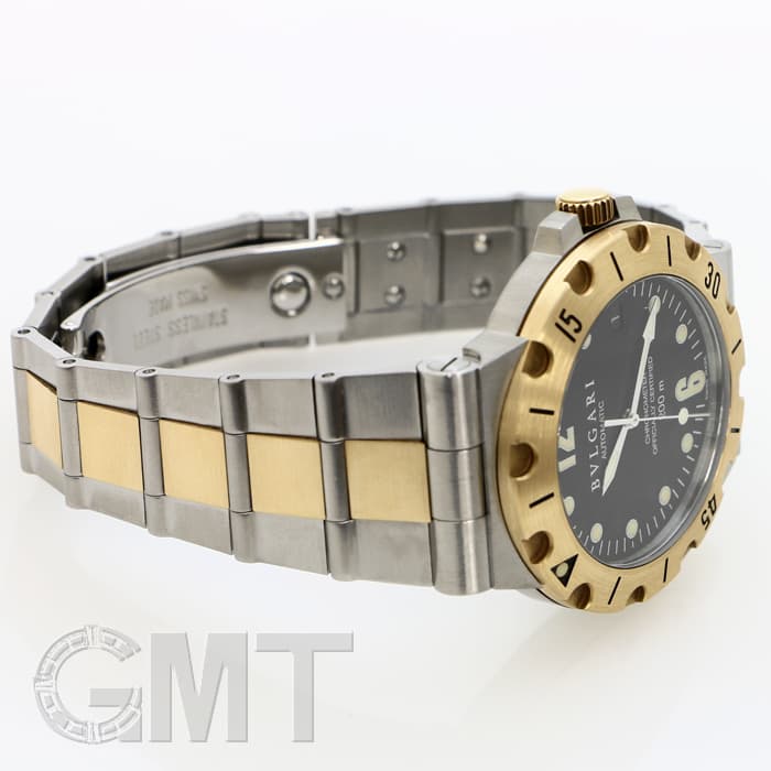 中古)BVLGARI ブルガリ ディアゴノ スクーバ SD38SG（商品ID